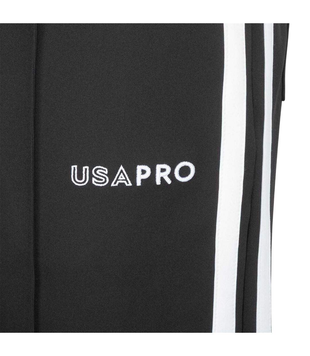 Pantalon De Survêtement Motif/style Rayure Latérale Femme Noir USA Pro-4