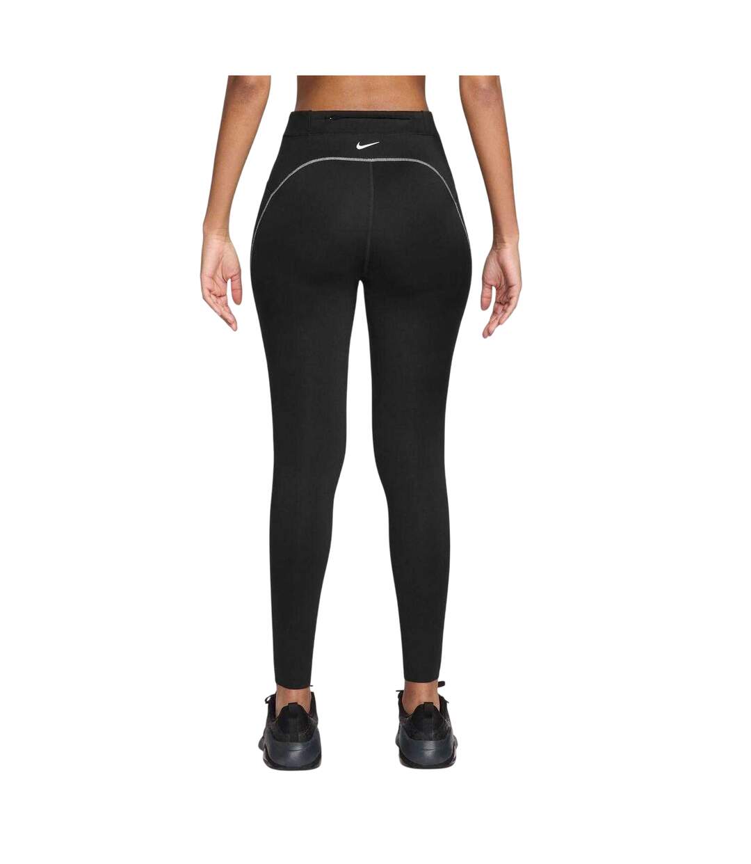 Womens/ladies Swift Performance Comfort Leggings Black Nike-2