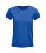 SOLS Womens/Ladies Crusader Organic T-Shirt (Royal Blue)