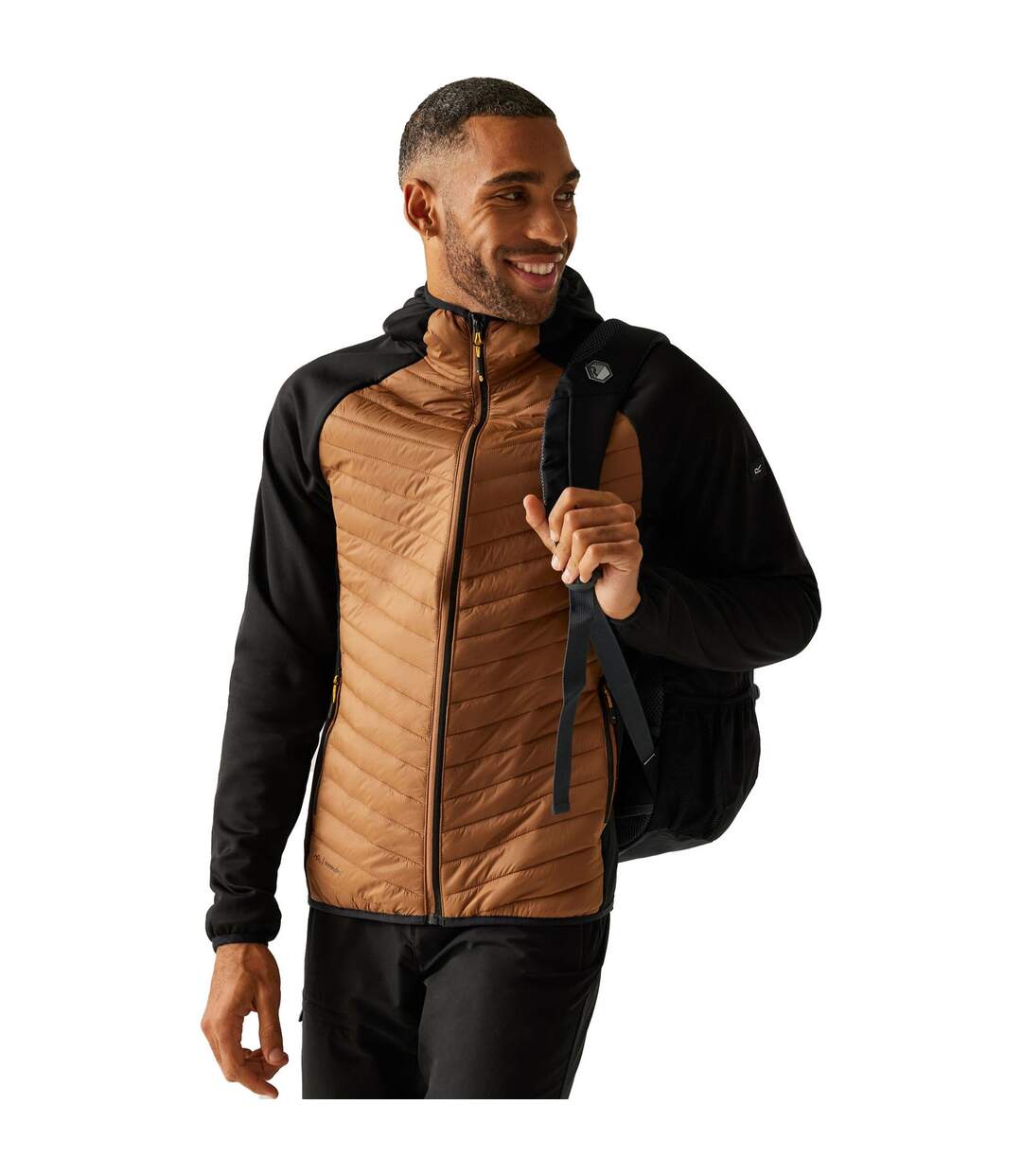 Veste Hybride Andreson Homme Marron Noir Regatta-1