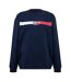 Sweat Motif/style Signature Adulte Bleu Marine Nuit Tommy Jeans-2