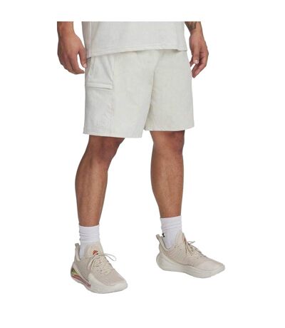 Short De Basket Homme Blanc Under Armour