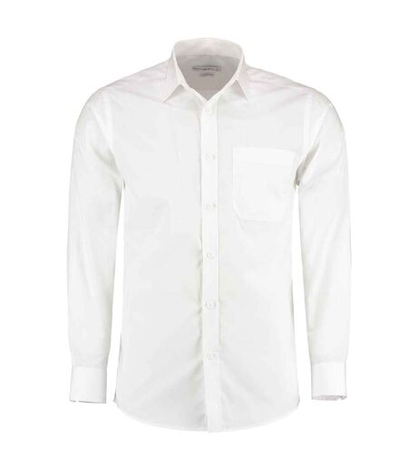 Chemise Manches Longues Homme Blanc Kustom Kit