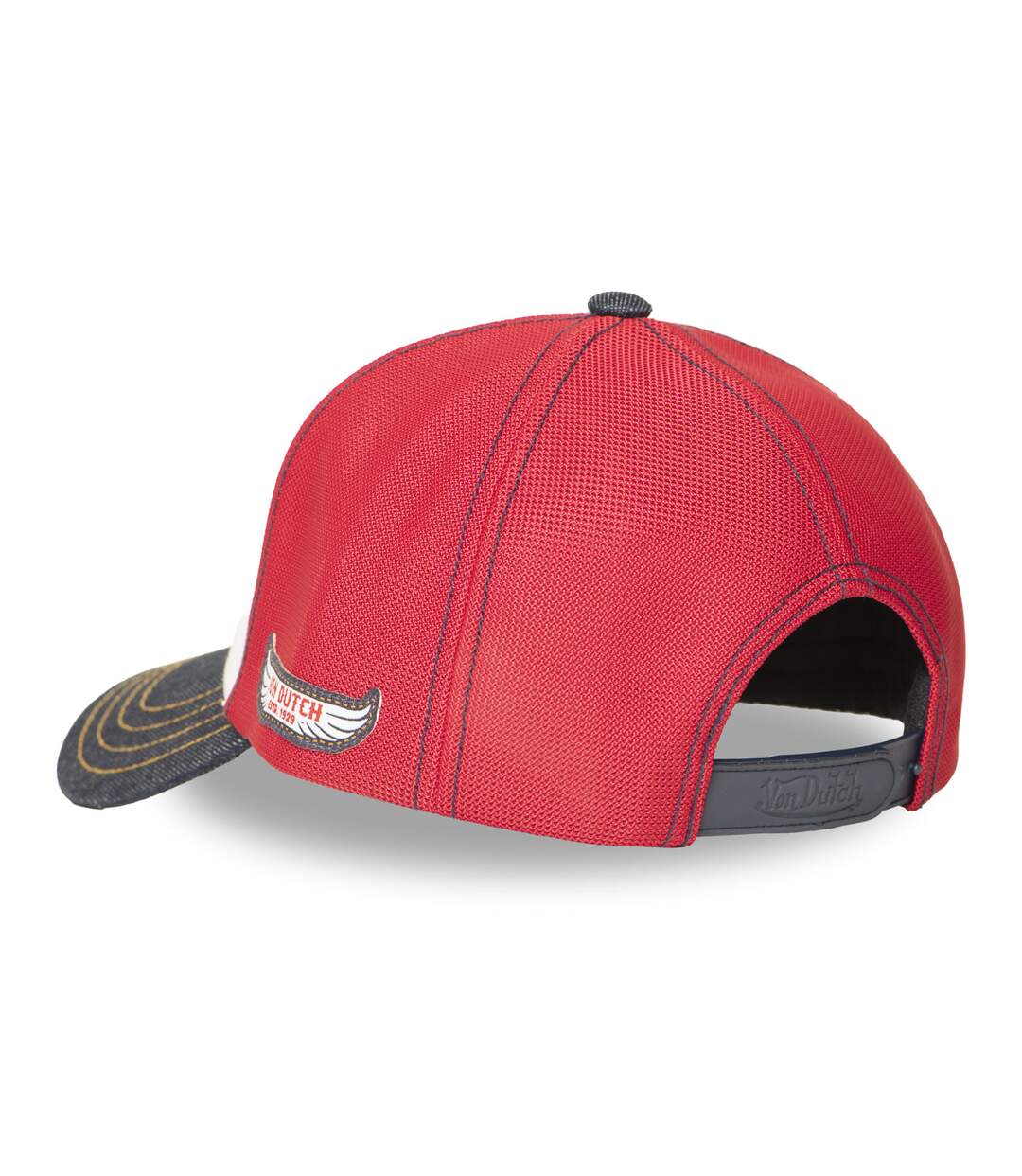 Casquette baseball premium en twill avec filet et broderie Wild Eagle Vondutch-5