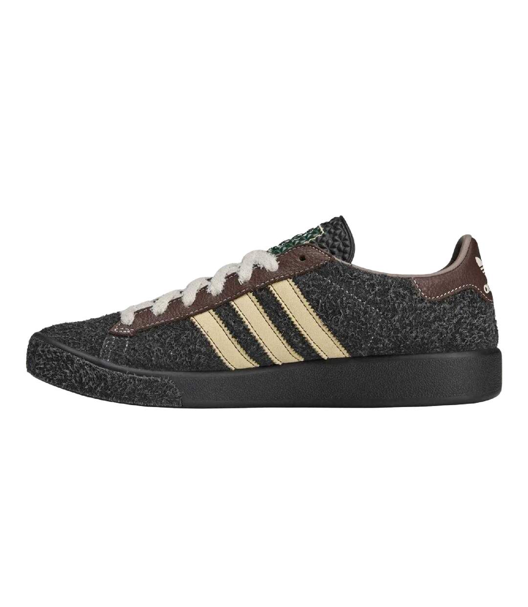 Unisex Adult Forrest Hills Suede Trainers Black Adidas-2