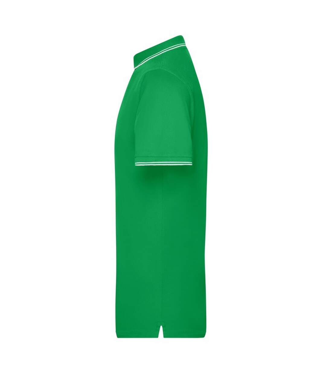 Polo Homme Vert Sombre Blanc James And Nicholson-3
