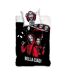 Cotton mask duvet cover set black/red/white Money Heist-1