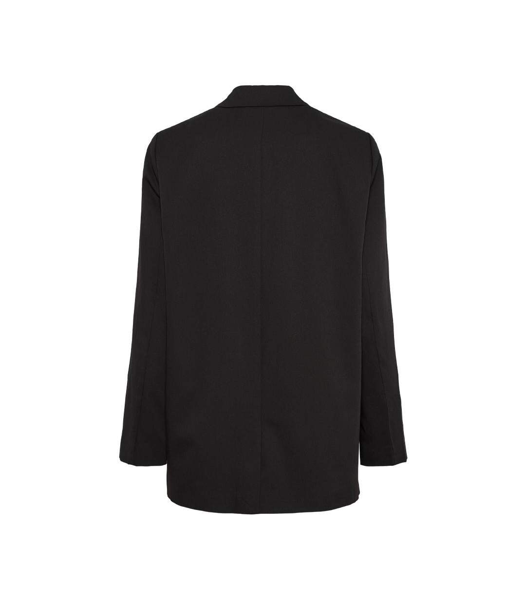 Blazer noir femme pieces thelma - l-2