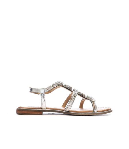 Sandales argenté femme geox sozy plus