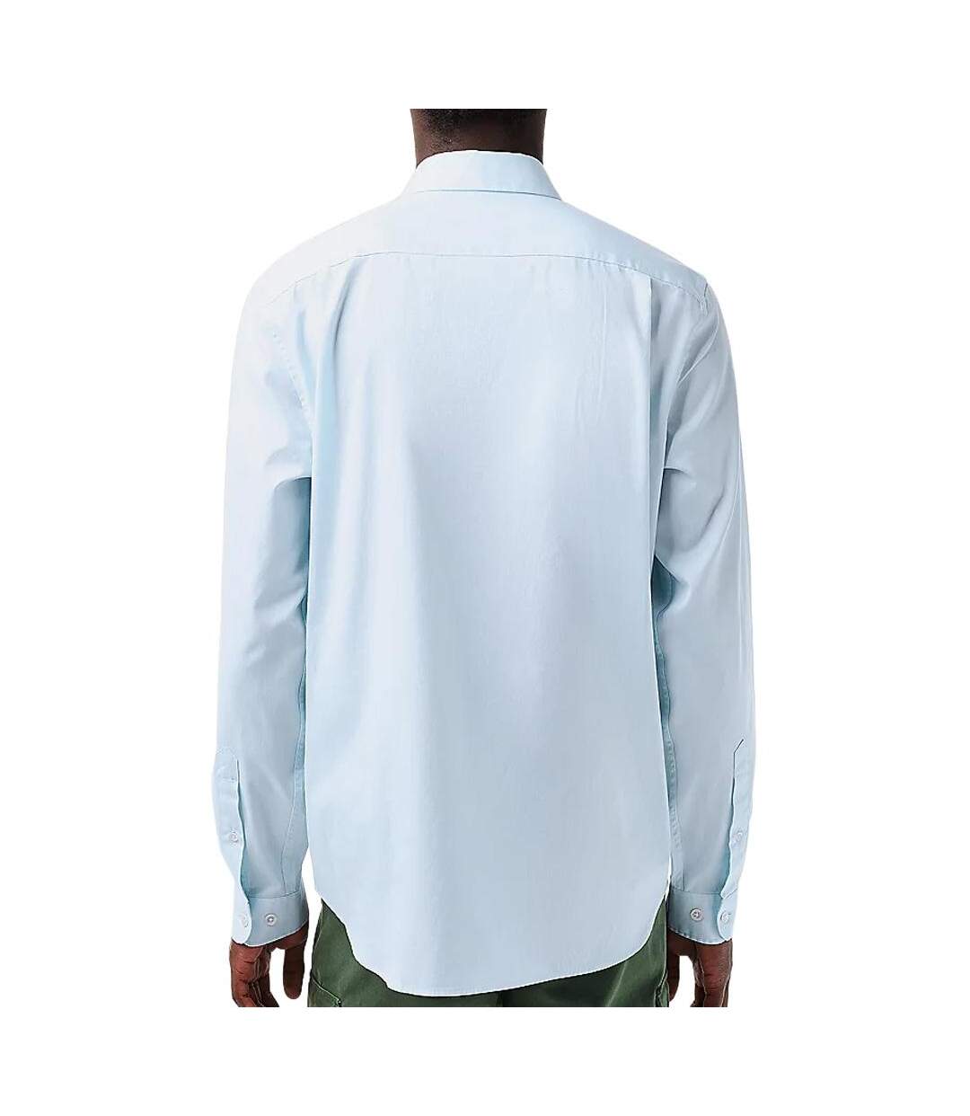 Chemise bleu  homme lacoste formal shirts-2