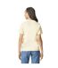 Unisex Adult Plain T-shirt Off White Gildan-2
