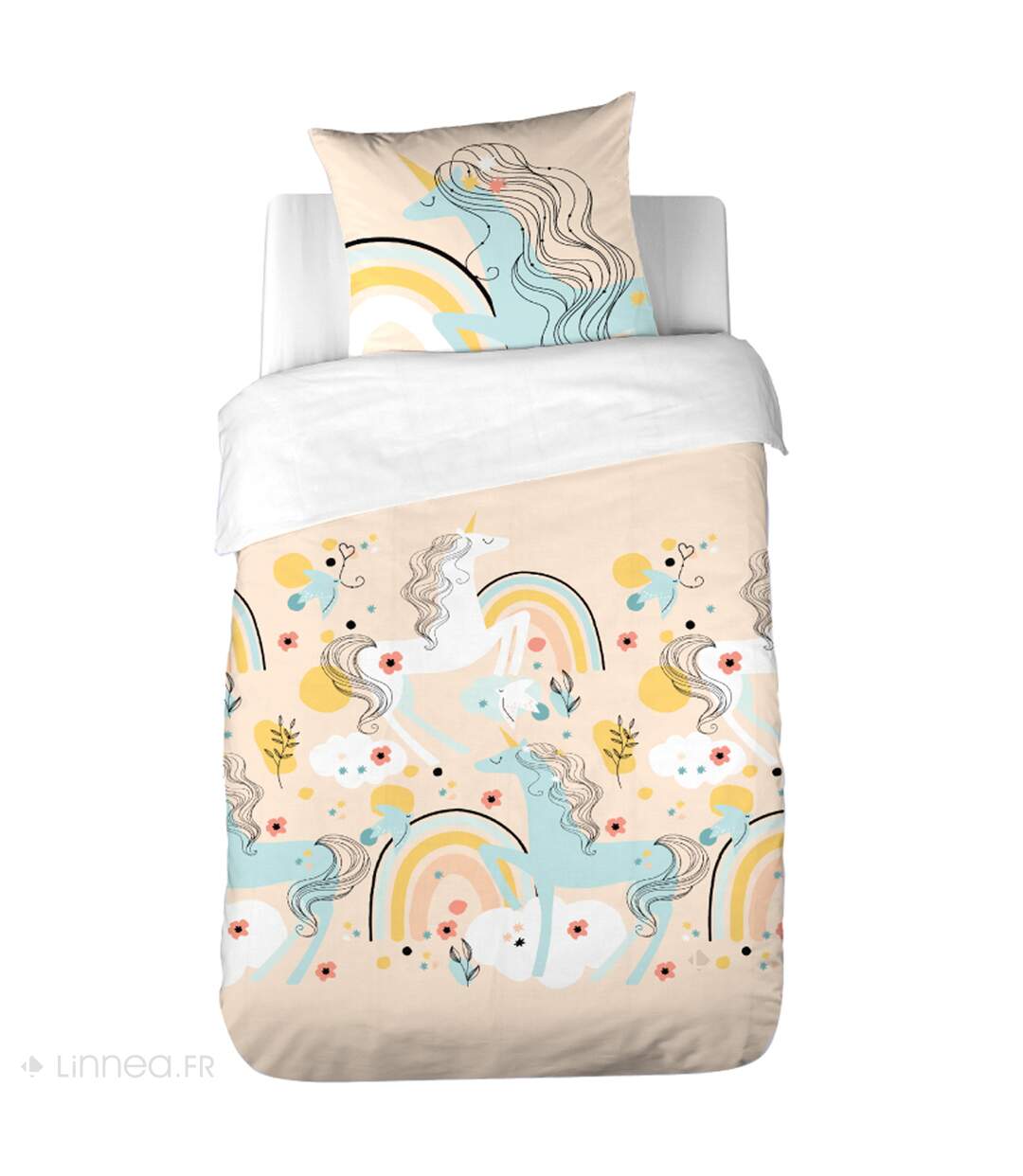 Parure de lit enfant LOLA en coton BCI adouci-5