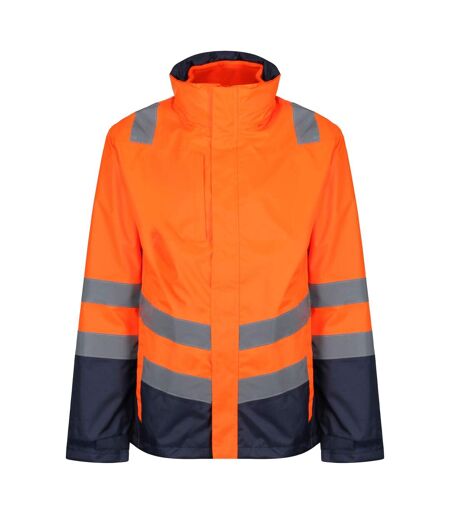 Mens 3 in 1 high-vis jacket orange/navy Regatta