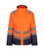 Mens 3 in 1 high-vis jacket orange/navy Regatta