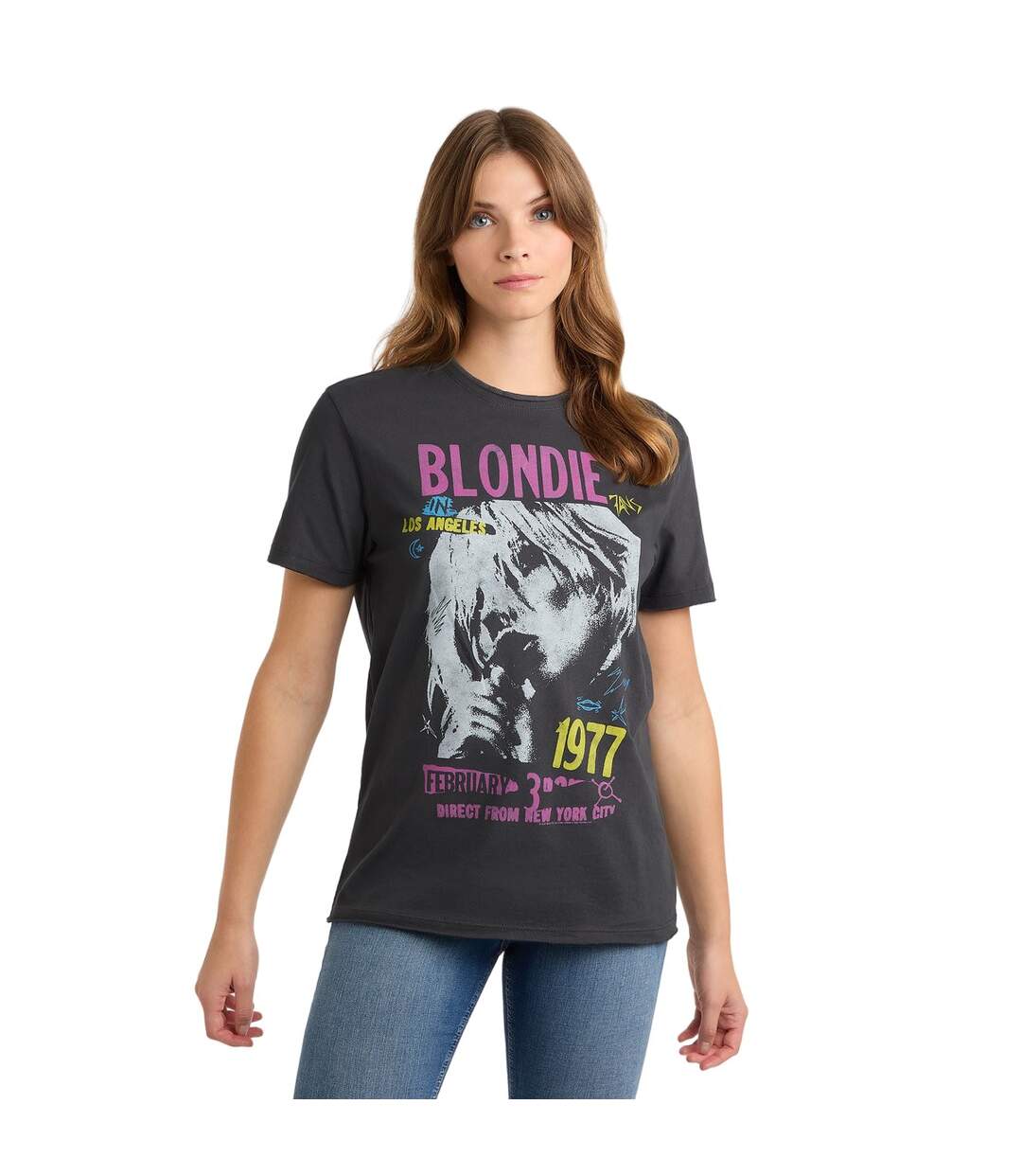 T-shirt aka adulte charbon Amplified-3