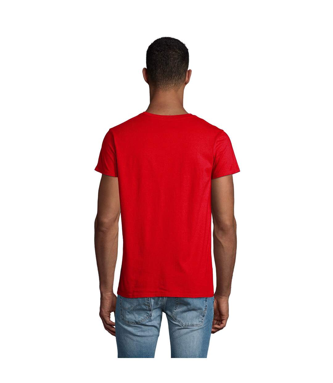 T-shirt Crusader Homme Rouge SOLS-2