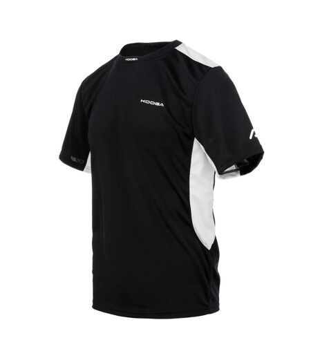 Maillot Motif/style Détail Contrasté Homme Noir KooGa