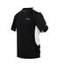Maillot Motif/style Détail Contrasté Homme Noir KooGa-3