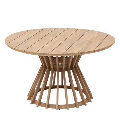 Table de jardin ronde Osuna en acacia - 6 Places