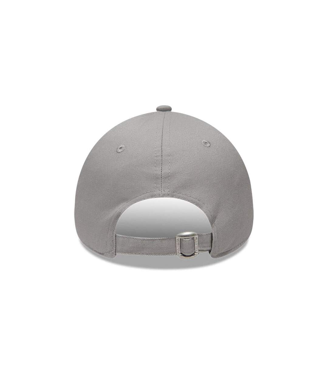 Embroidered Logo Adjustable Baseball Cap Grey New Era-3