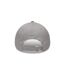 Embroidered Logo Adjustable Baseball Cap Grey New Era-3