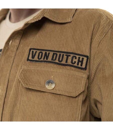 Surchemises homme en velours côtelé avec patchs 1929 Vondutch