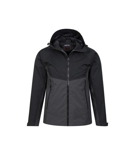 Mens Verge Extreme Waterproof Jacket Black Mountain Warehouse