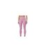 Collants De Course Femme Rose On-1