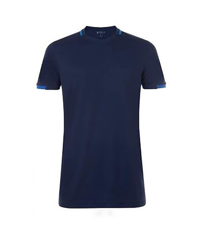 SOLS Classico- T-shirt de football - Homme (Bleu marine/Bleu roi) - UTPC2787