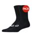 Lot De 3  Chaussettes Adulte Noir Asics-1