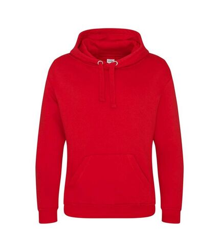 Sweat à capuche adulte rouge feu Awdis Awdis