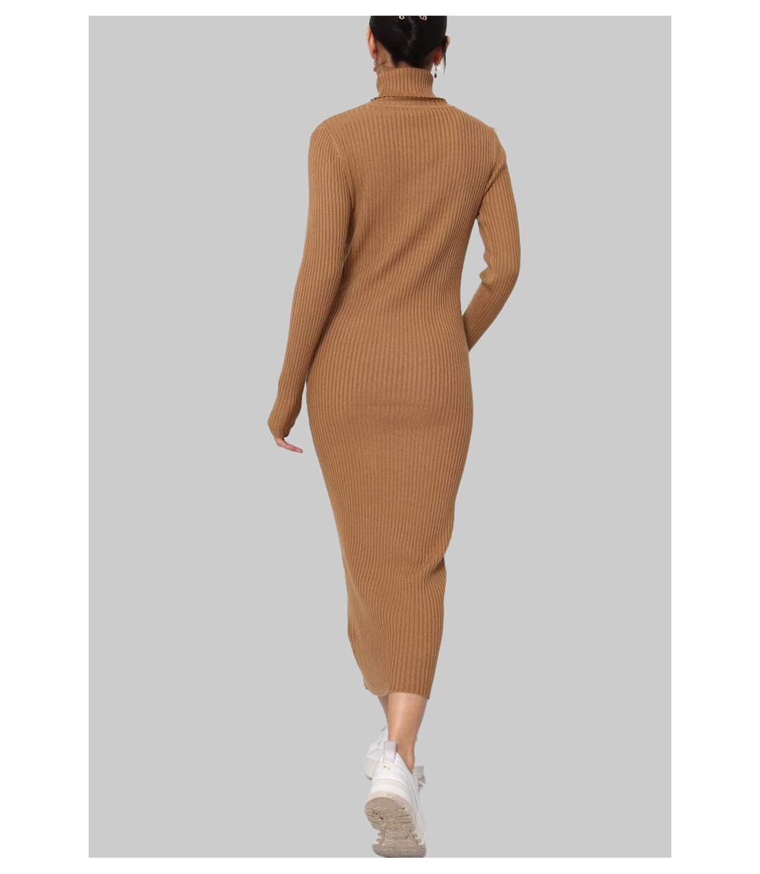 Robe Col Roulé-4