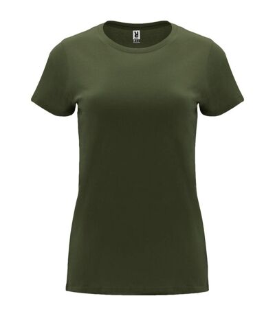 T-shirt capri femme vert Roly Roly