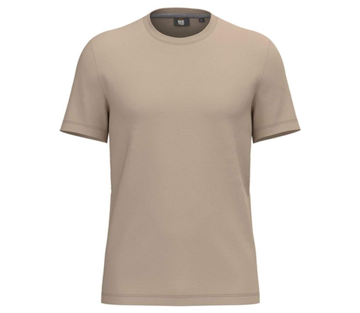 T-shirt antibactérien - Homme - WK306 - beige sable-1