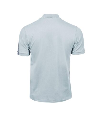 Tee Jays Mens Luxury Piqué Stretch Polo Shirt (Ice Blue)