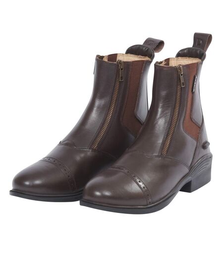 Bottines d´équitation paddock evolution adultes marron Dublin