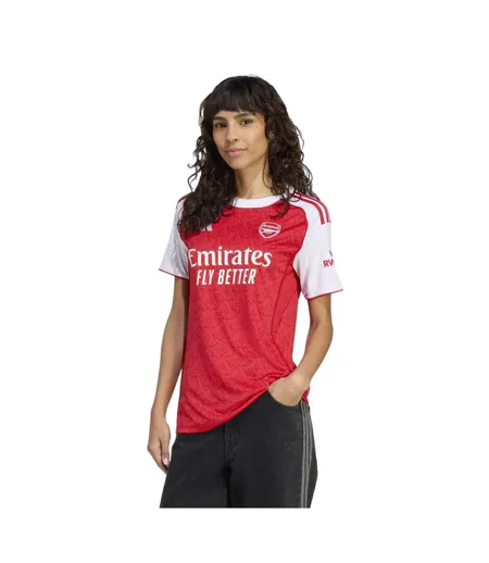 Maillot Domicile Motif/style Arsenal Fc Femme Rouge Blanc Adidas