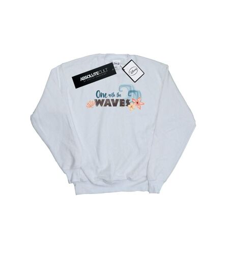 Disney Sweatshirt Moana One With The Waves - Femmes/Dames (Blanc) - UTBI29484