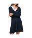 Robe noire femme pepe jeans collie-2