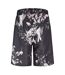 Short Motif/style Floral Sinclair Homme Noir Criminal Damage-2