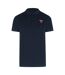 Polo Manches Courtes Homme Bleu Marine Foncé Love Moschino-1