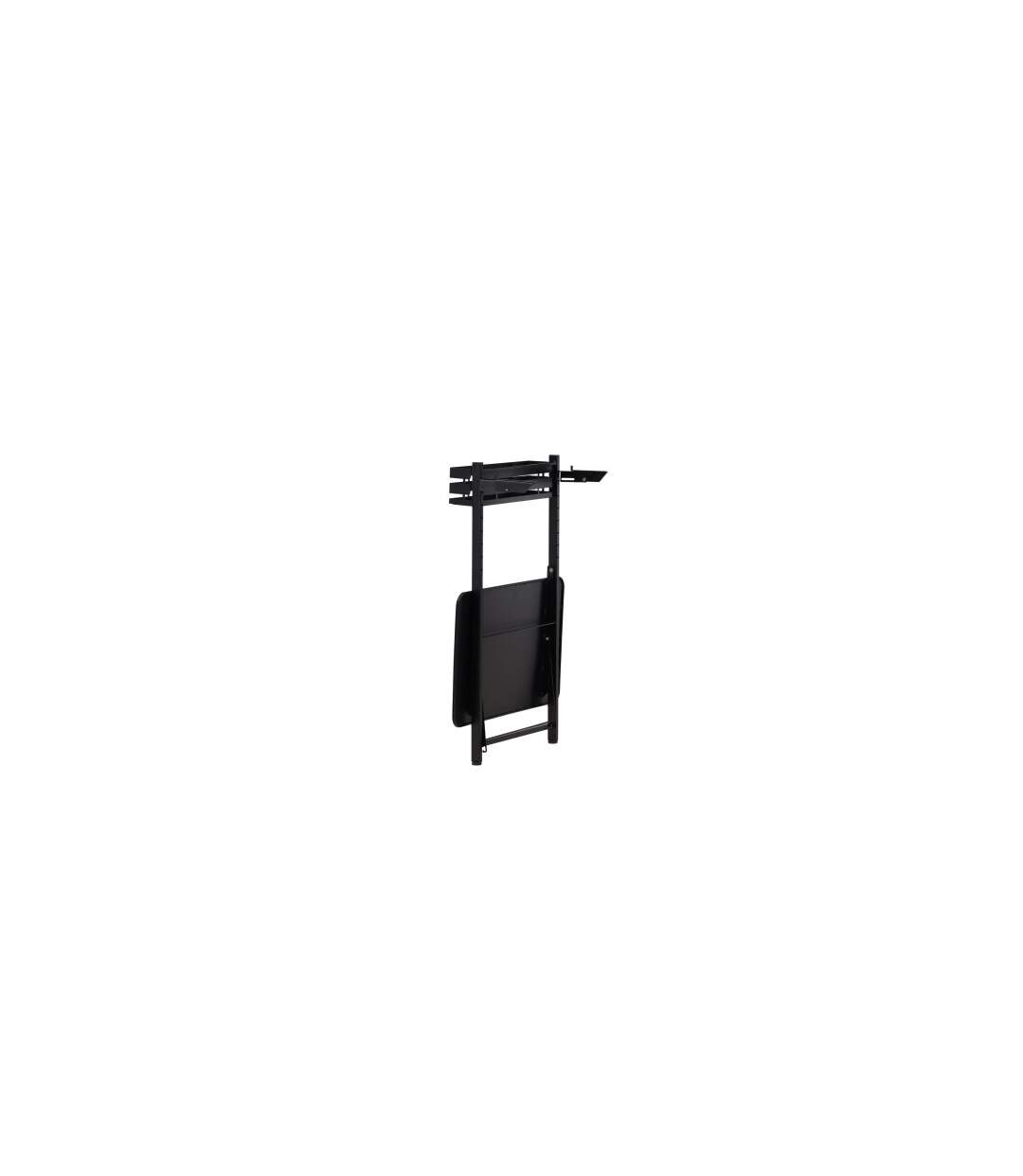 Table de Balcon en Métal Borneo 120cm Noir-2