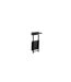 Table de Balcon en Métal Borneo 120cm Noir-2