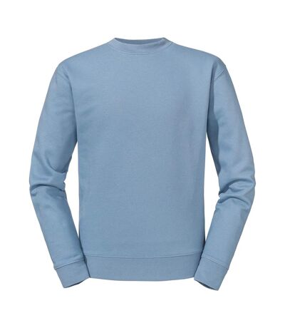 Mens set-in sweatshirt mineral blue Russell