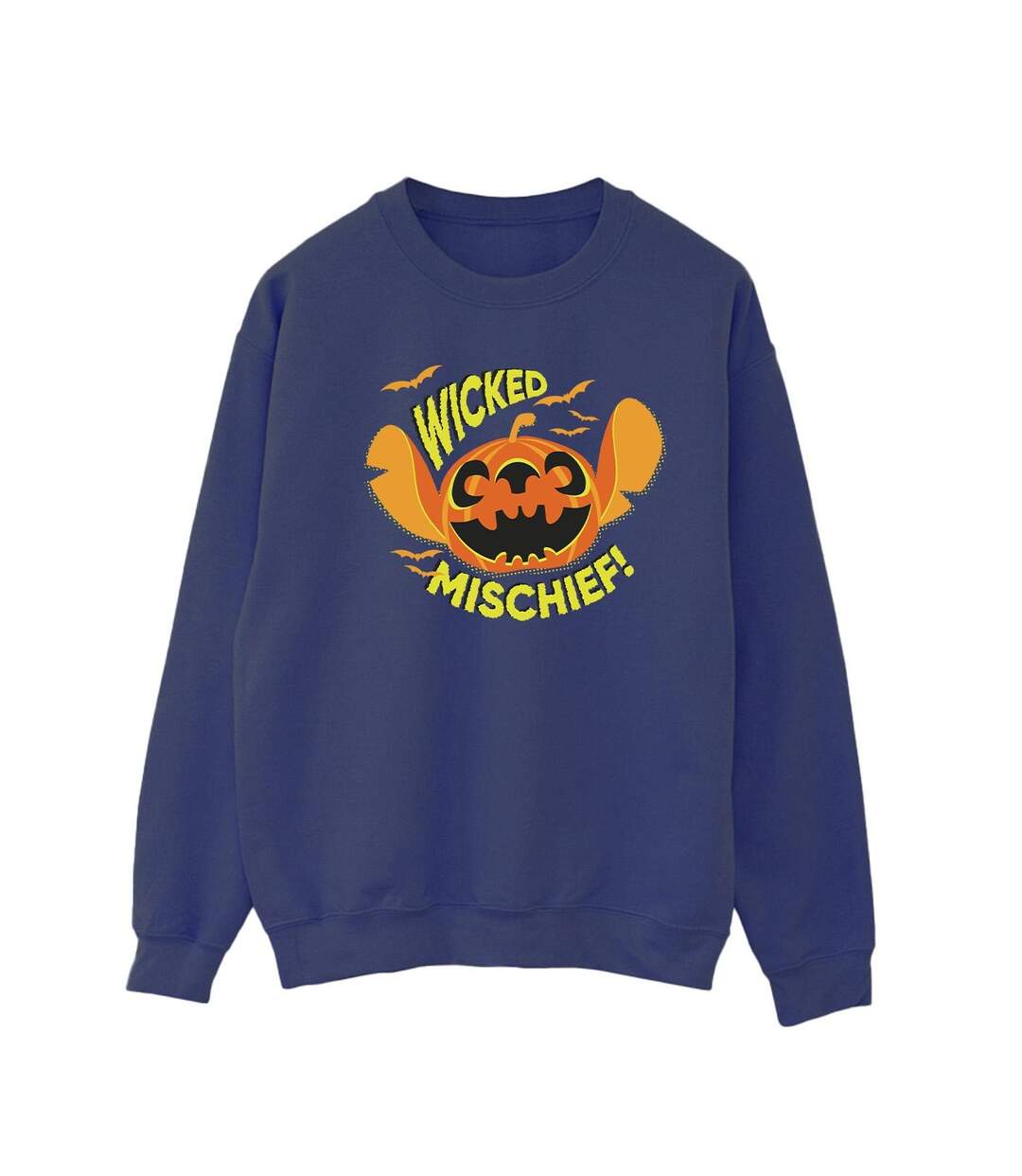 Disney - Sweat LILO AND STITCH WICKED MISCHIEF - Femme (Bleu marine) - UTBI22658-1