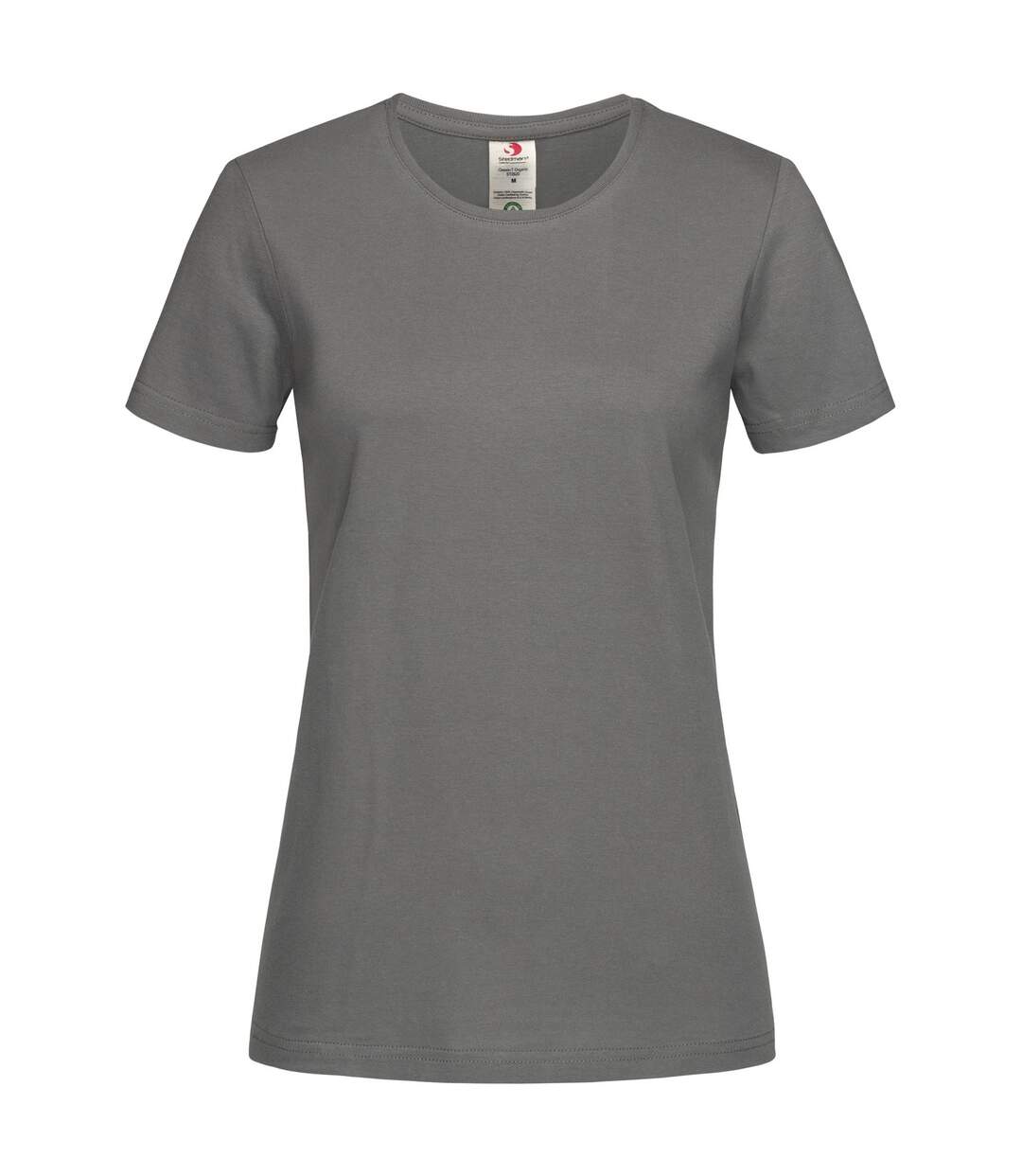 T-shirt classique femme gris foncé Stedman