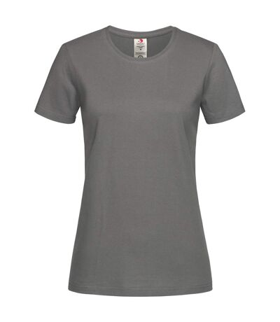 Stedman Womens/Ladies Classic Organic T-Shirt (Real Grey) - UTAB458