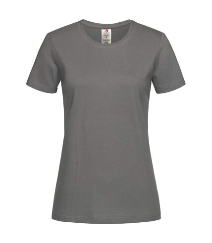 Stedman Womens/Ladies Classic Organic T-Shirt (Real Gray)