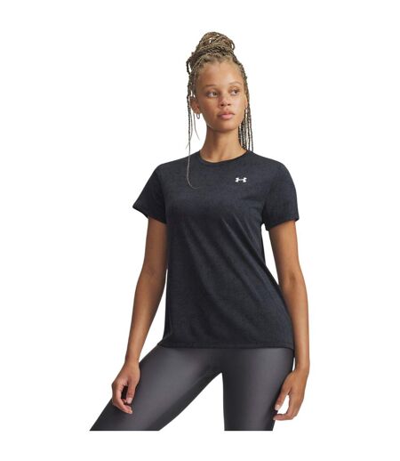 T-shirt Motif/style Tech Femme Noir Under Armour