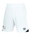 Derby County FC Mens 22/23 Umbro Third Shorts (White)